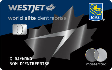 WestJet RBC World Elite Mastercard Entreprise