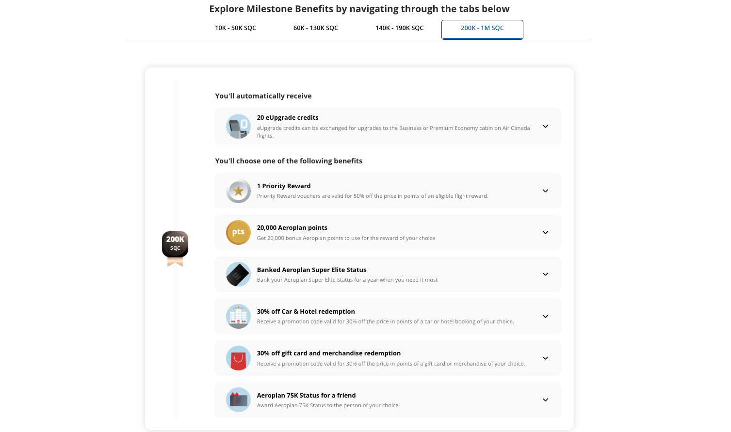 Air Canada Updates Aeroplan Elite Status: Introducing Status<br srcset=