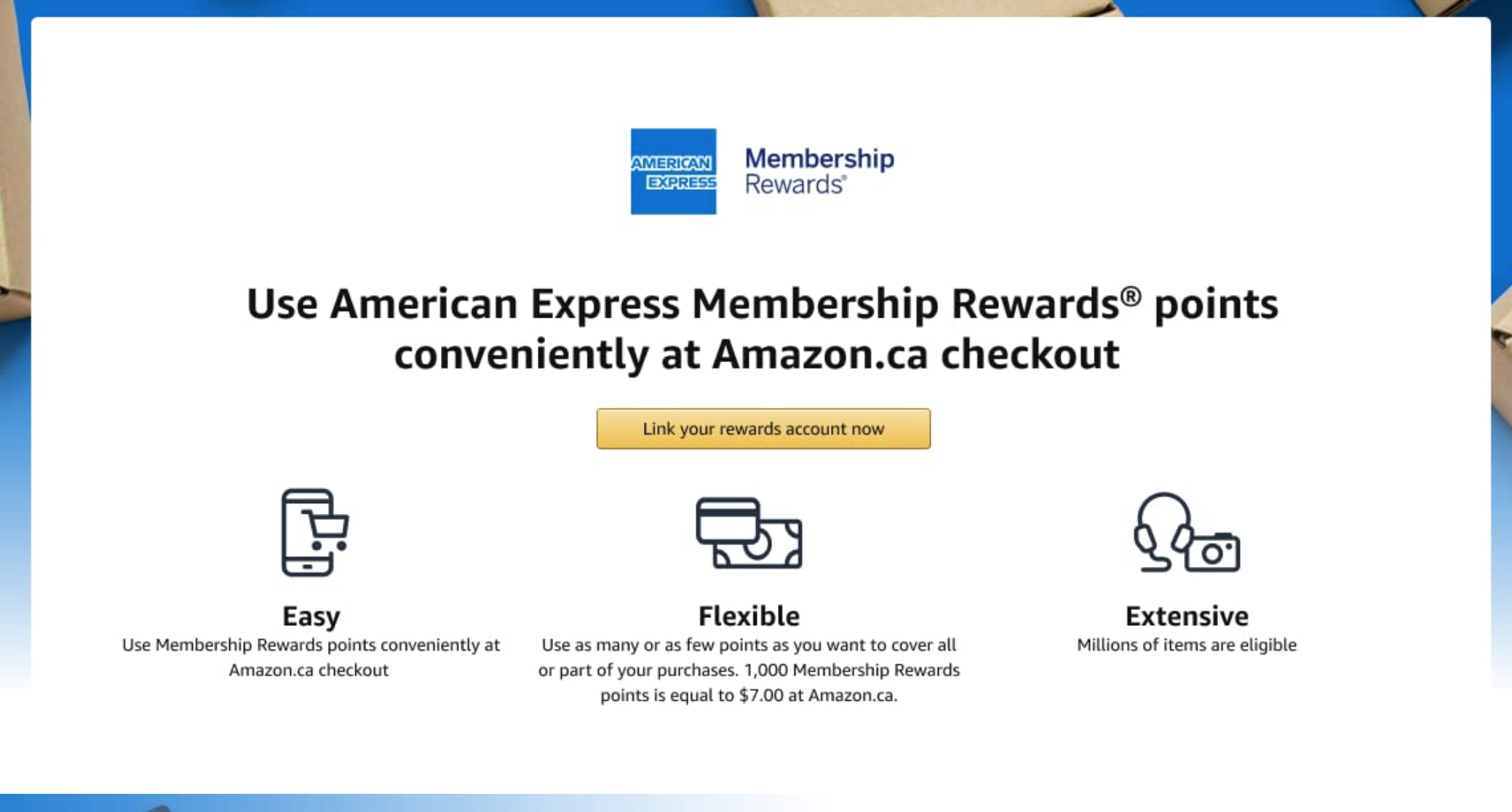 Magasinez avec vos points sur Amazon&nbsp;: est-ce une bonne affaire? - promo explainer -EN