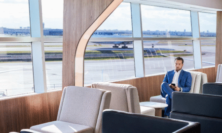 YYZ T3 Plaza Premium Review image of windows