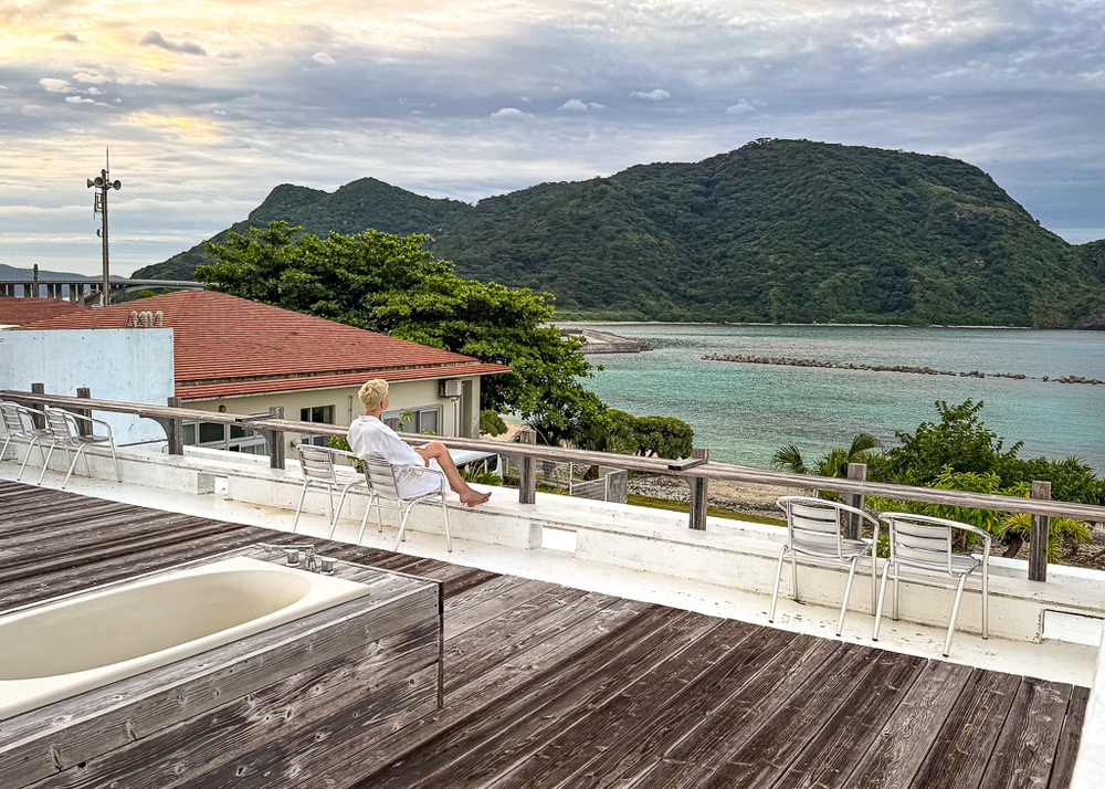 Japon Chambre terrasse Toit 01