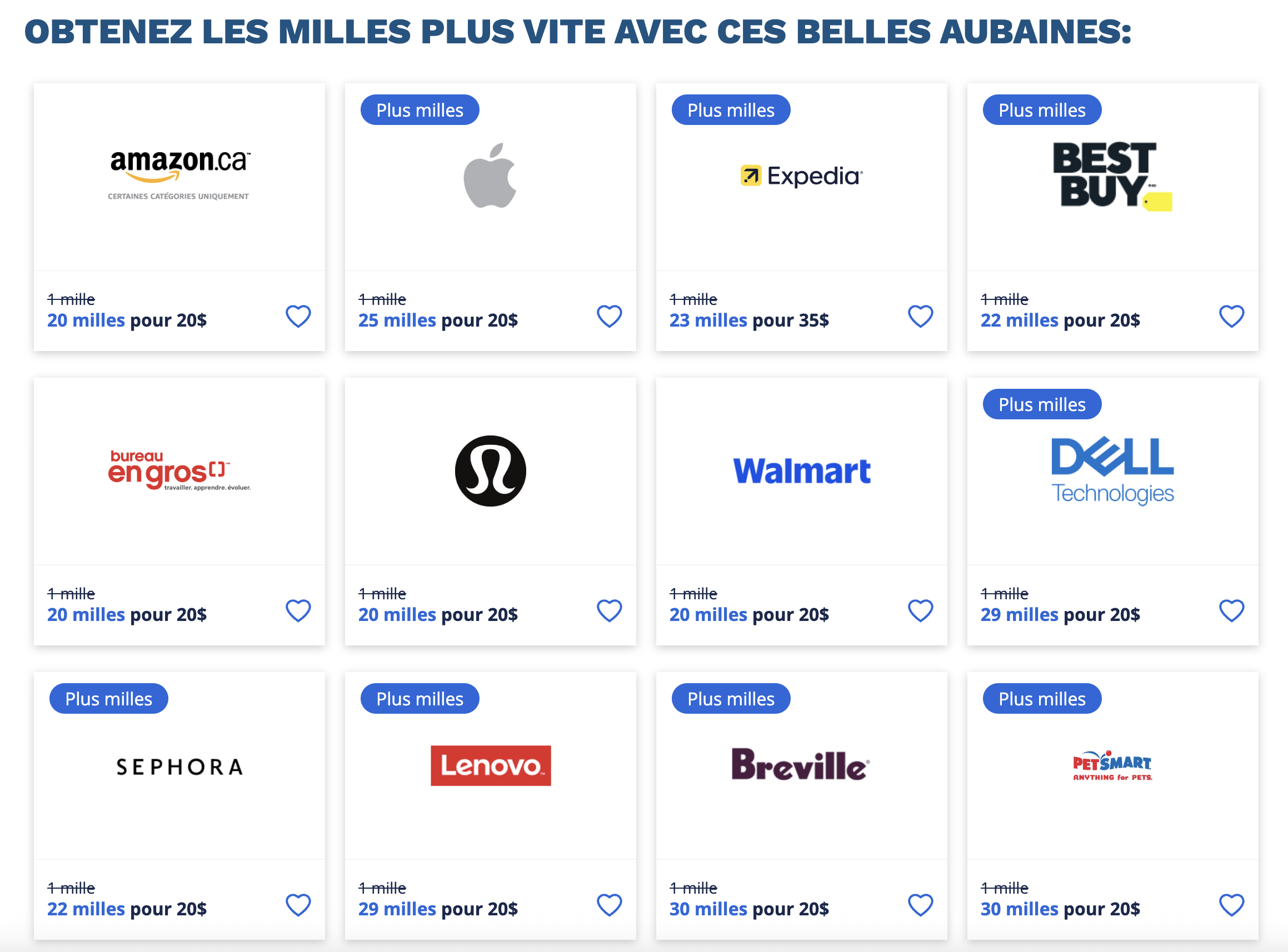 AIR MILES&nbsp;: Jusqu’à 20x les milles pour le Vendredi fou avec airmilesshops.ca - Magasins FR