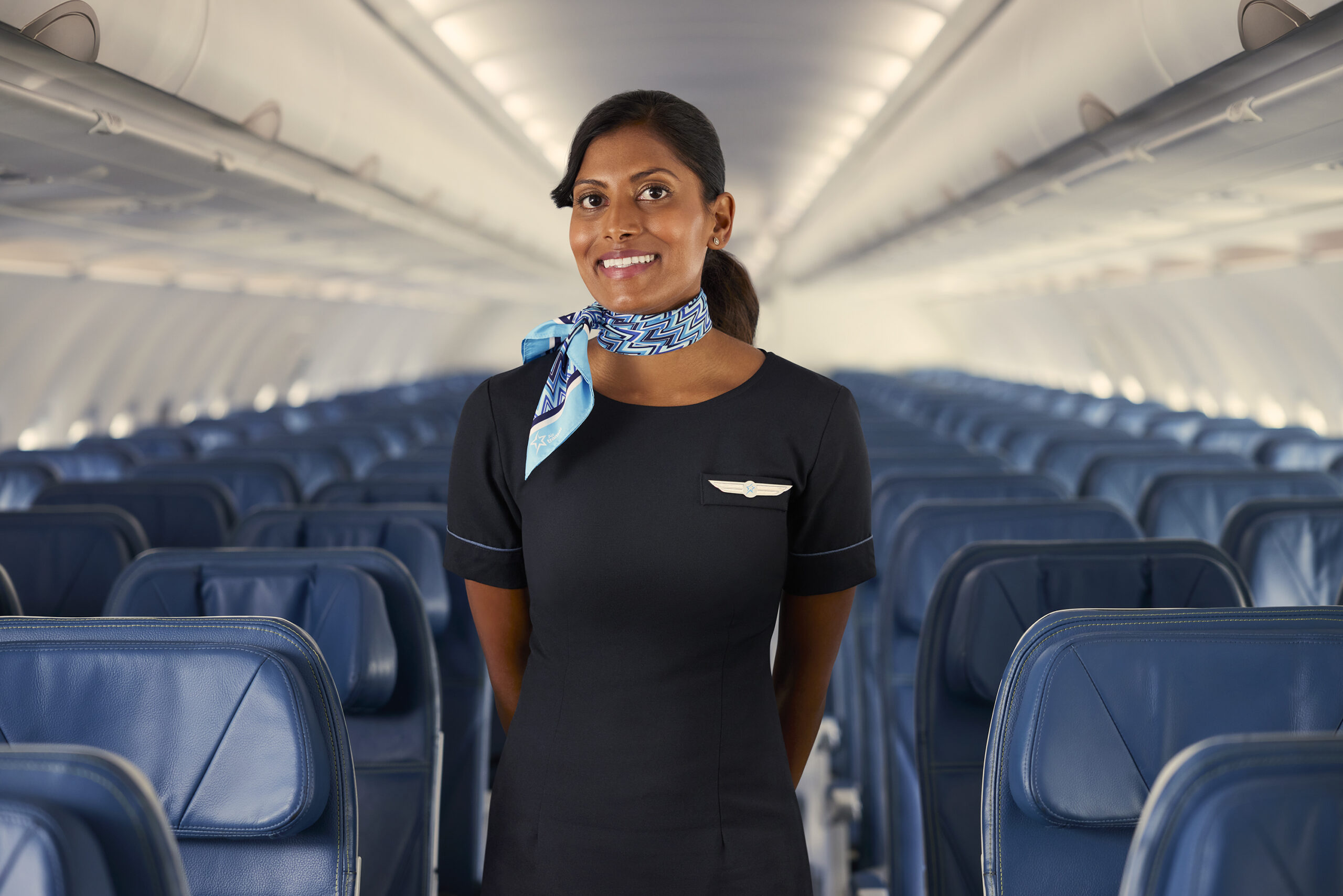 Cabine d'un avion Air Transat