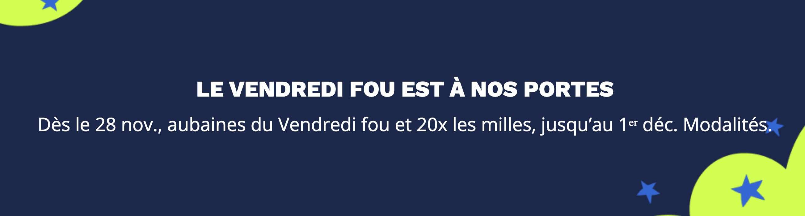 AIR MILES&nbsp;: Jusqu’à 20x les milles pour le Vendredi fou avec airmilesshops.ca - vendredi fou FR
