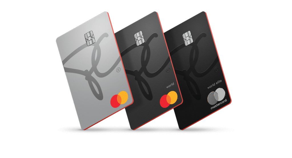 PC Financial credit cards trio