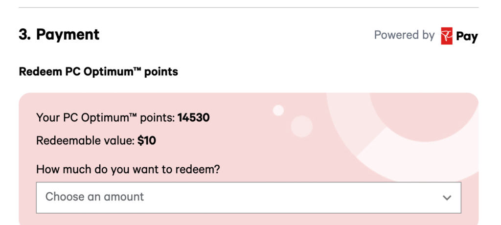 Redeem PC Optimum - Joe Fresh redemption EN