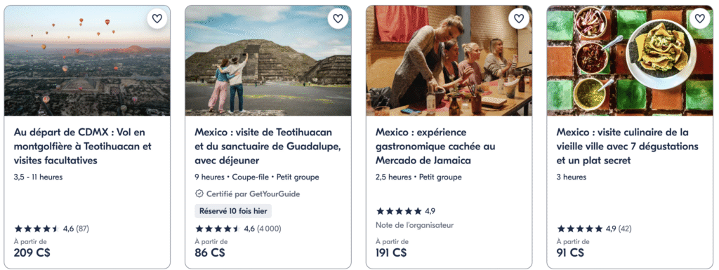 Mexico City - Get Your Guide FR