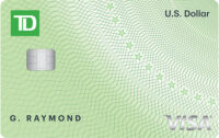 td us dollar visa card