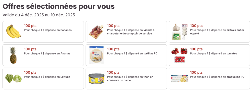 Save at Loblaws – PC Optimum offers -EN