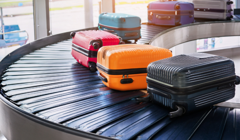 Save on Baggage - luggage on carousel