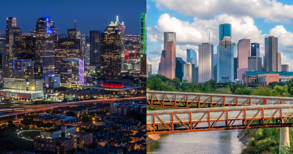 Dallas et Houston couverture