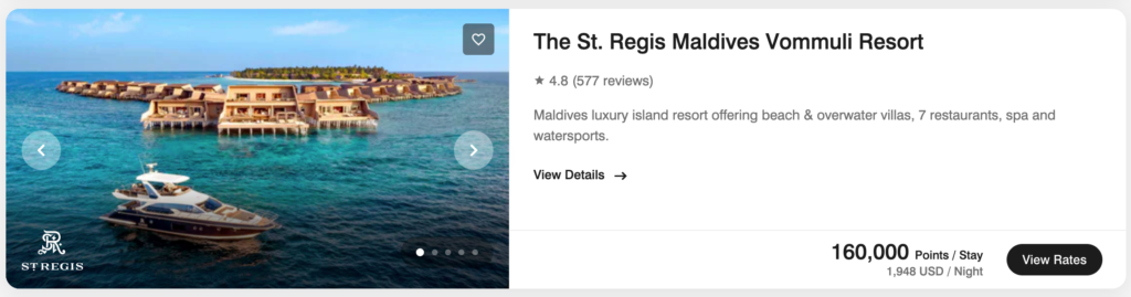 Marriott vs Hilton - Marriott high end redemption EN