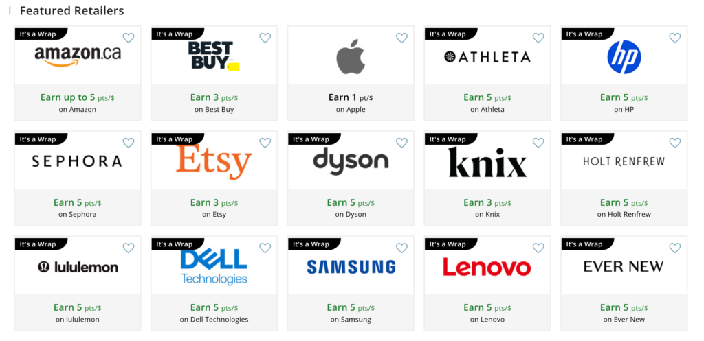 aeroplan estore year end 2025