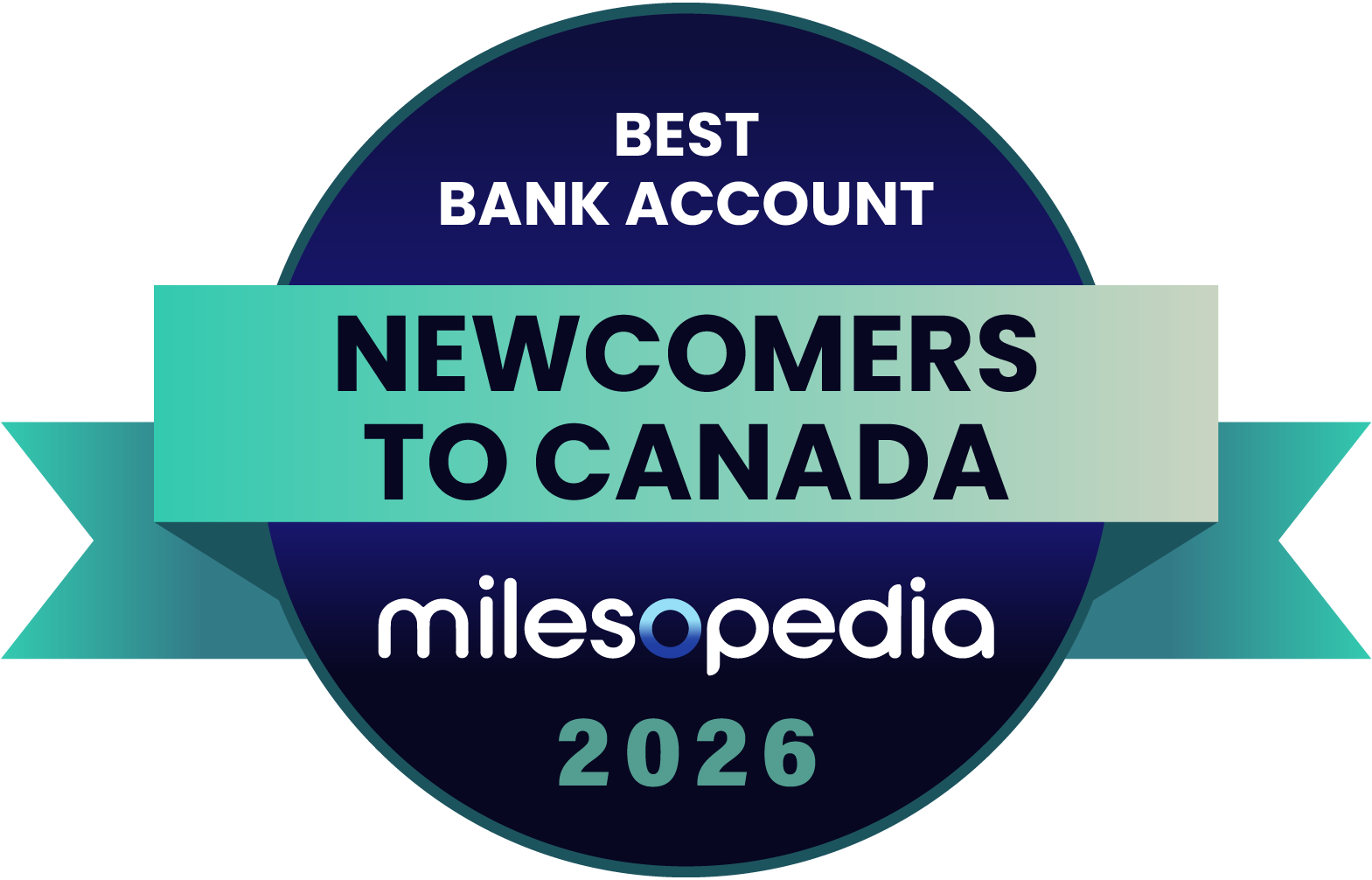 Milesopedia 2026 Awards: Best Programs, Credit Cards, and Bank Accounts in Canada - 2026 Awards Best Bank for Newcomers in Canada
