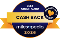 2026 Awards Best Community Cash Back Credit Card