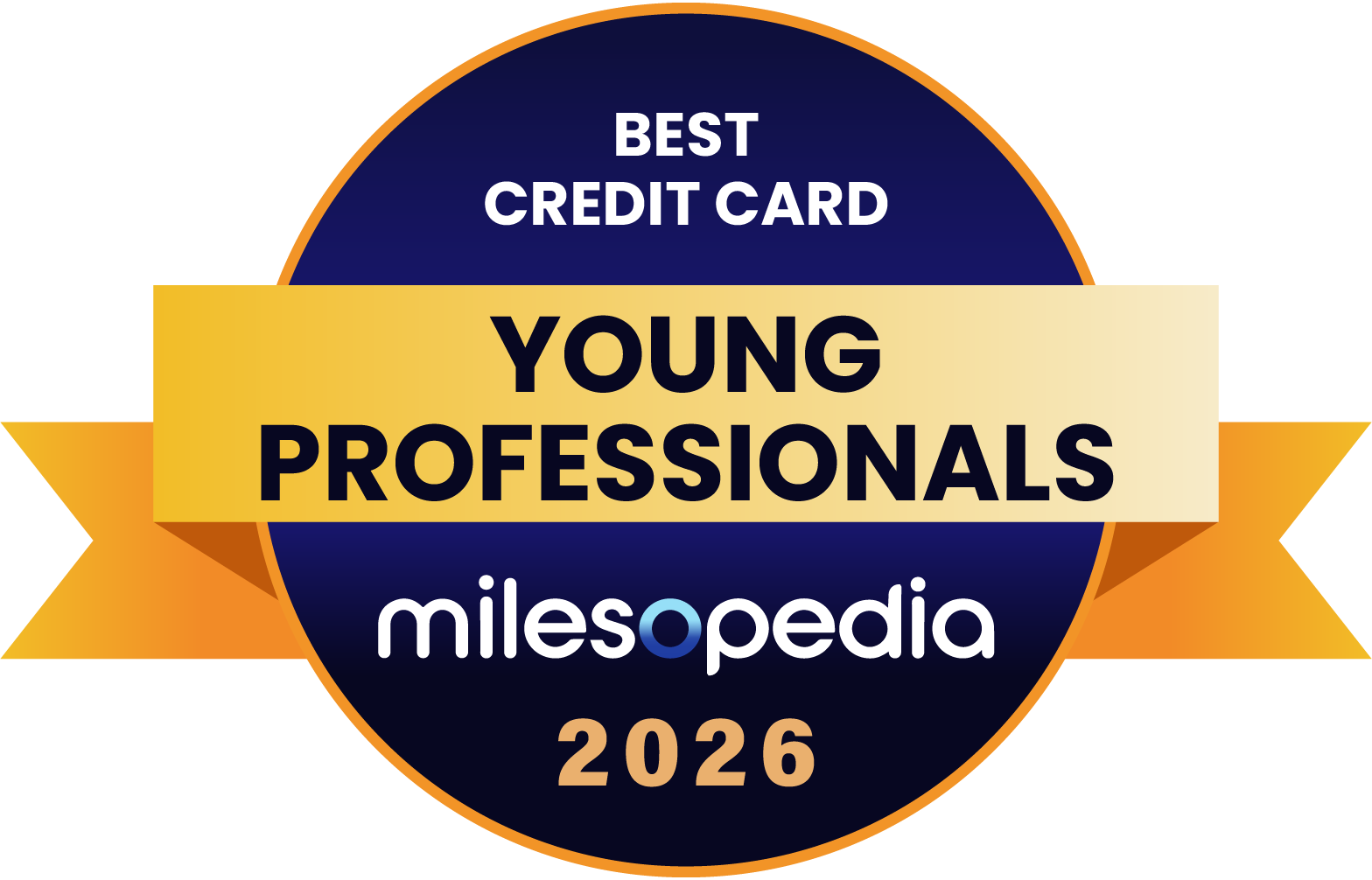 Milesopedia 2026 Awards: Best Programs, Credit Cards, and Bank Accounts in Canada - 2026 Awards Best Credit Card for Young Professionals