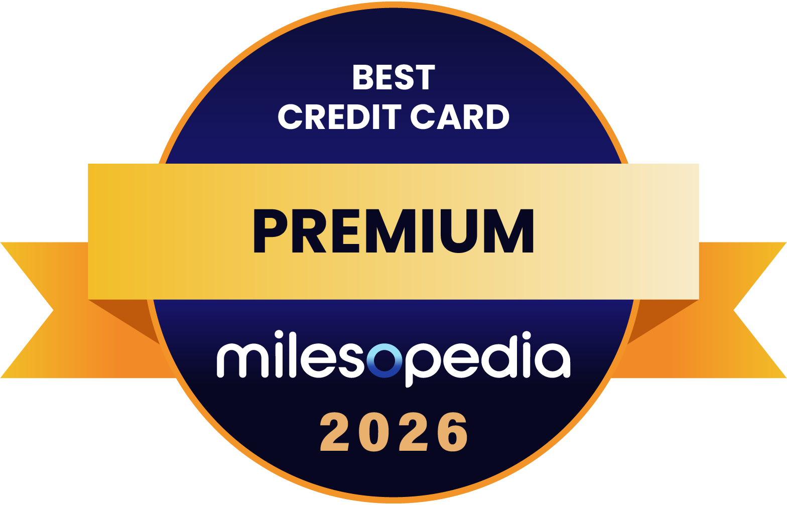 Milesopedia 2026 Awards: Best Programs, Credit Cards, and Bank Accounts in Canada - 2026 Awards Best High-End Credit Card