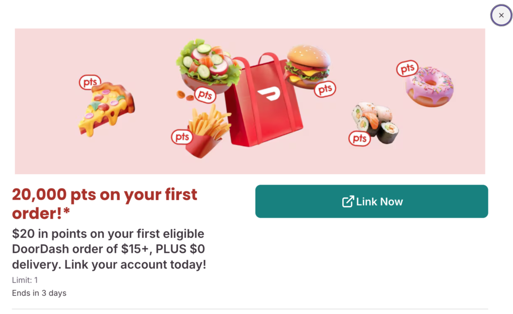 PC Optimum DoorDash - New DoorDash member offer EN