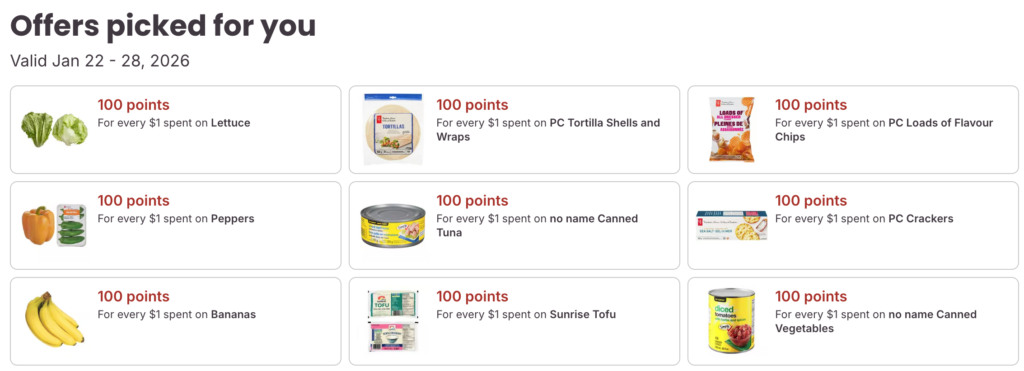 PC Optimum Offers - Shop anywhere EN