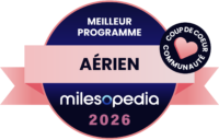 Palmares2026 Meilleur programme de compagnie aérienne Communauté
