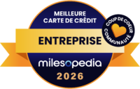 Palmares2026 Meilleure carte de crédit Entreprise Communauté