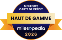 Palmares2026 Meilleure carte de crédit haut de gamme