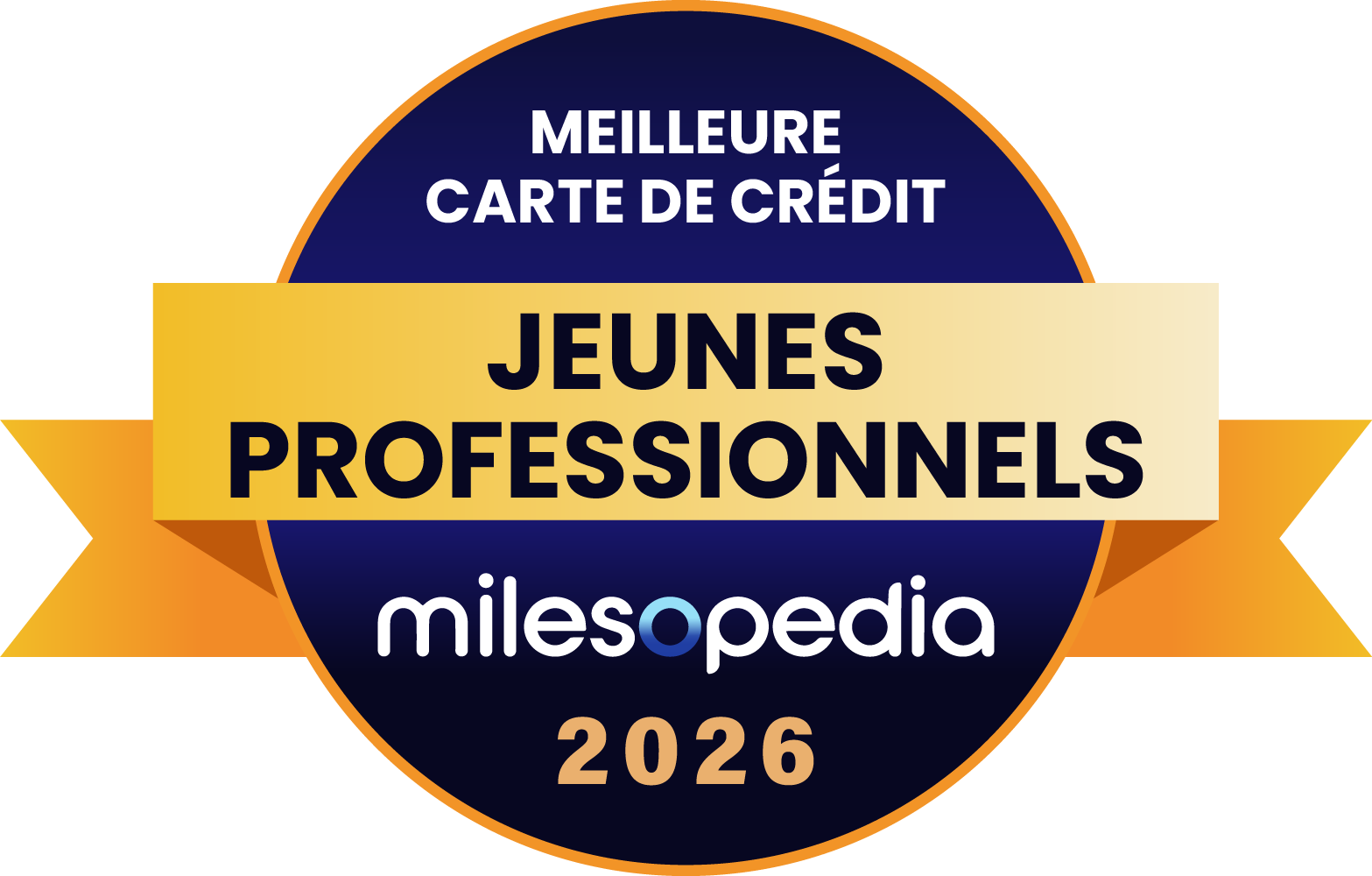 Palmarès Milesopedia 2026 : meilleurs programmes, cartes de crédit et comptes bancaires au Canada - Palmares2026 Meilleure carte de crédit pour les jeunes professionnels