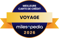 Palmares2026 Meilleure carte de crédit pour les voyages