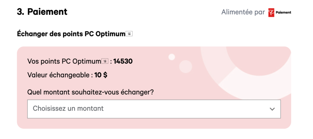 Redeem PC Optimum – Joe Fresh redemption -EN