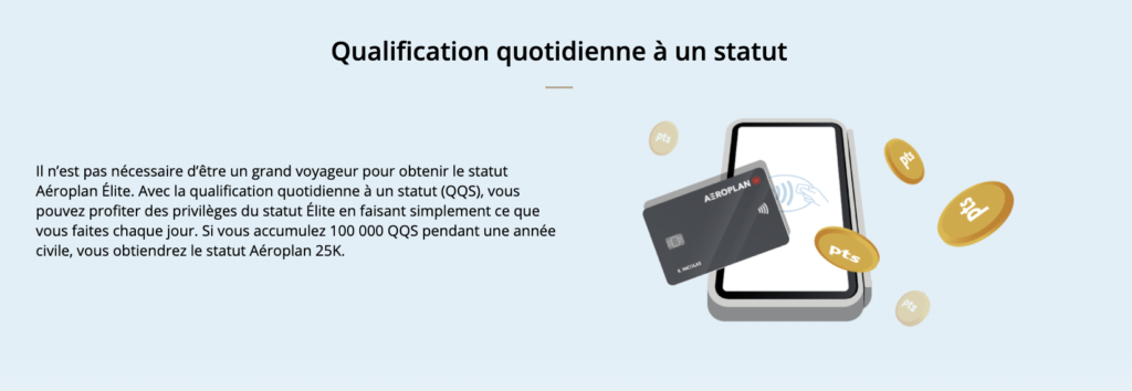Statut Aéroplan Élite 2026 FR