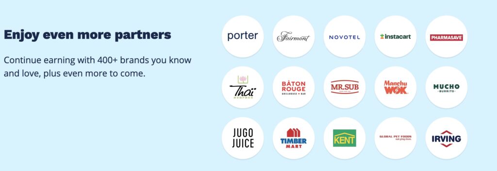 blue rewards partners