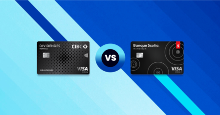 Carte Dividendes CIBC Visa Infinite vs Carte Visa Infinite Momentum Scotia