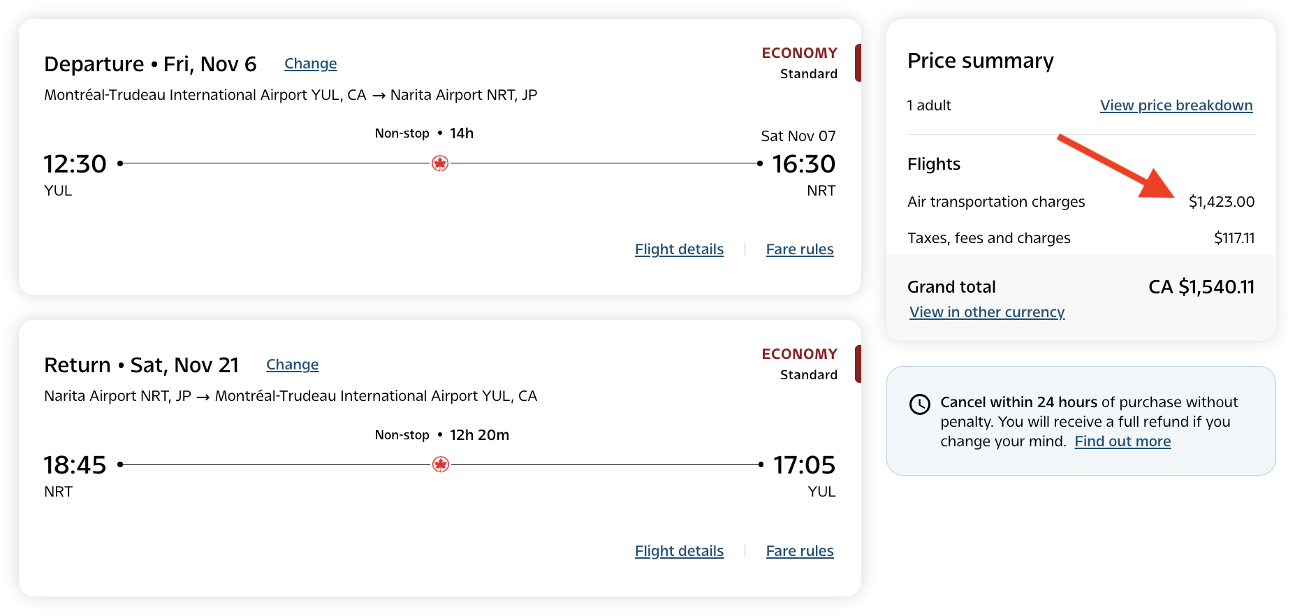 Earning Aeroplan Points: How Many Points Do You Need for a Flight? - how many Aeroplan points for a flight eligible amount