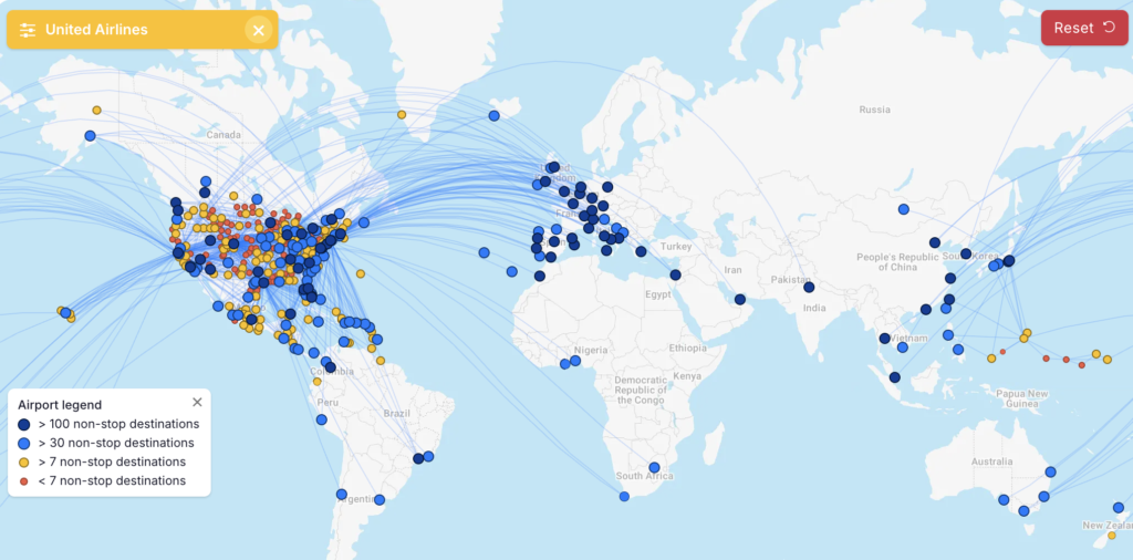 united airlines flightconnections fevrier 2026