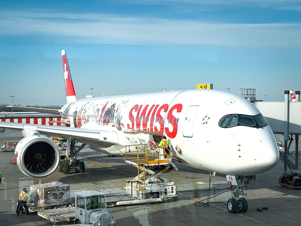 SWISS - A350 Senses - 1 A350 Lausage 02