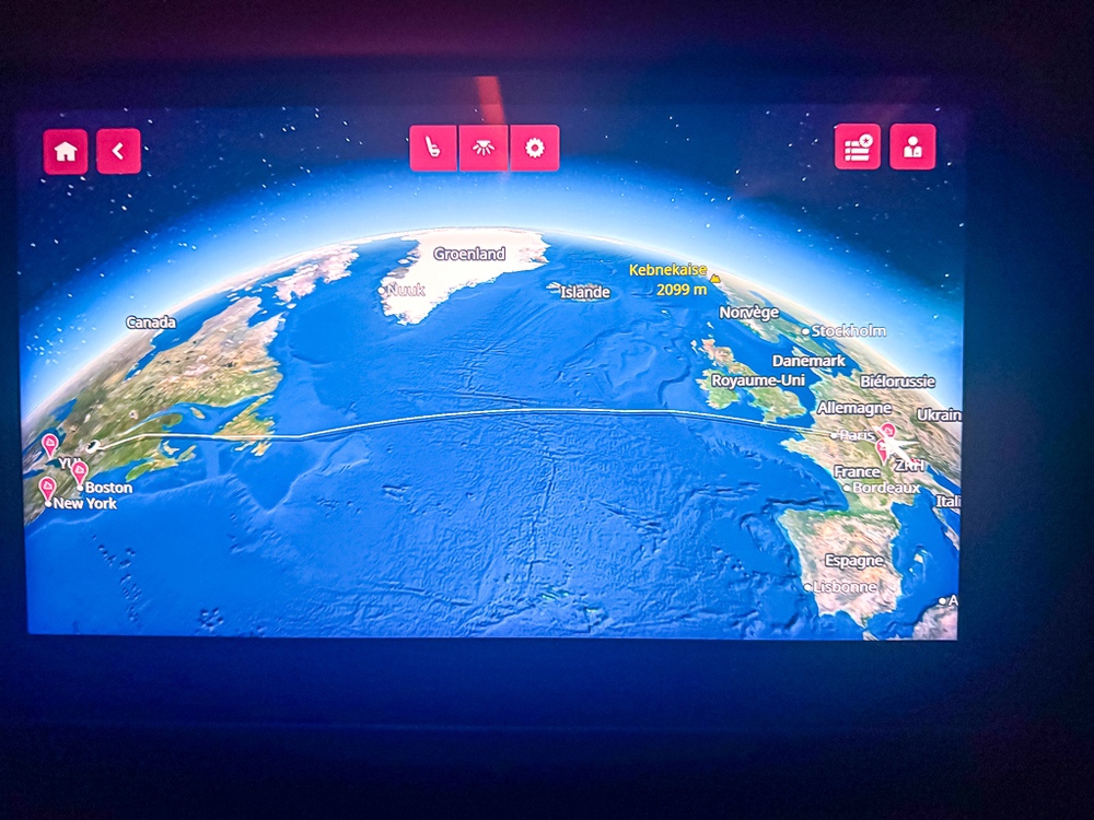 SWISS - A350 Senses - A350 - Trajet