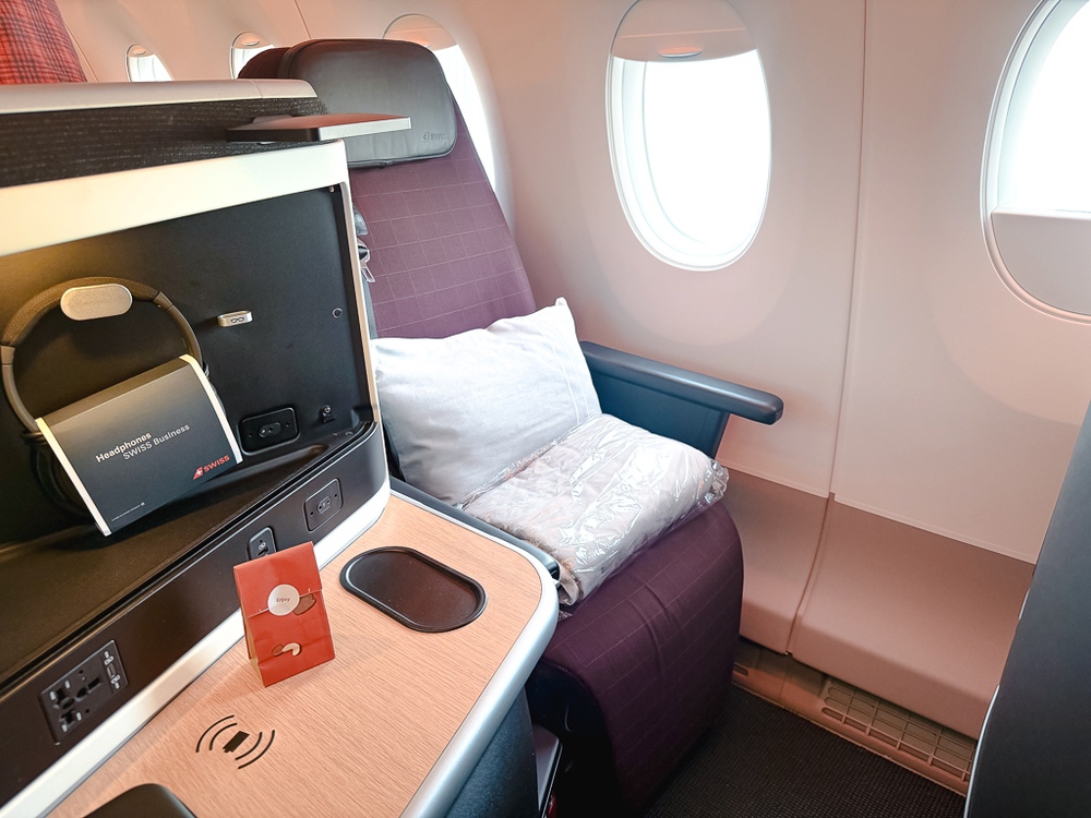 SWISS - A350 Senses - Business Class - Siège 3A 03