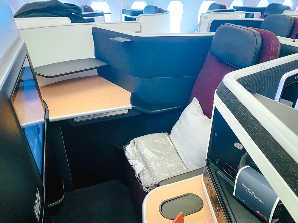 SWISS - A350 Senses - Business Class - Siège 3E 01