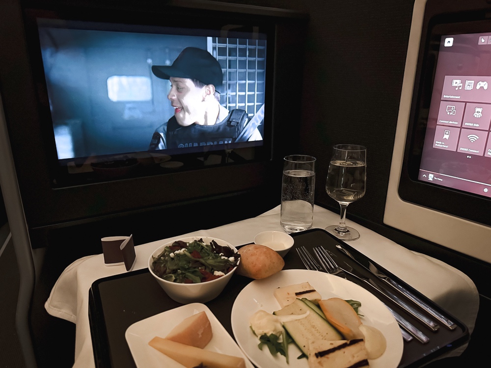 SWISS - A350 Senses - Business Class - Siège Tablette 02