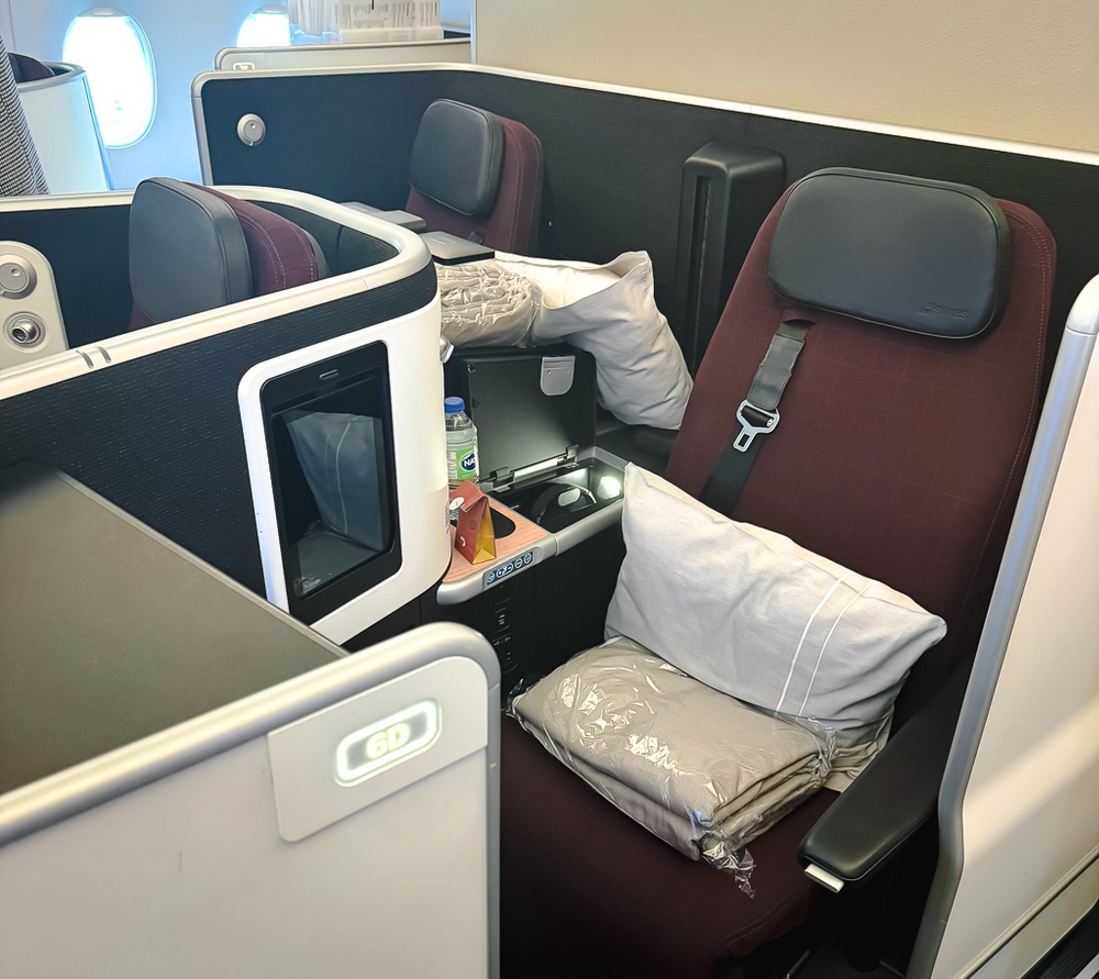 SWISS - A350 Senses - Business Class - Sièges doubles 01