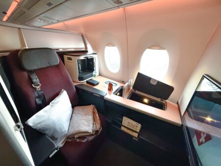 SWISS - A350 Senses - Business Class - Single Suite 02