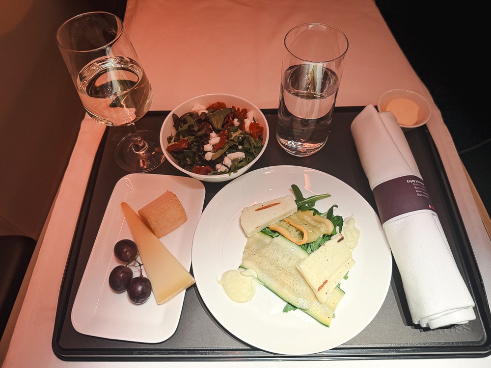SWISS - A350 Senses - Menu Plats - Souper 01