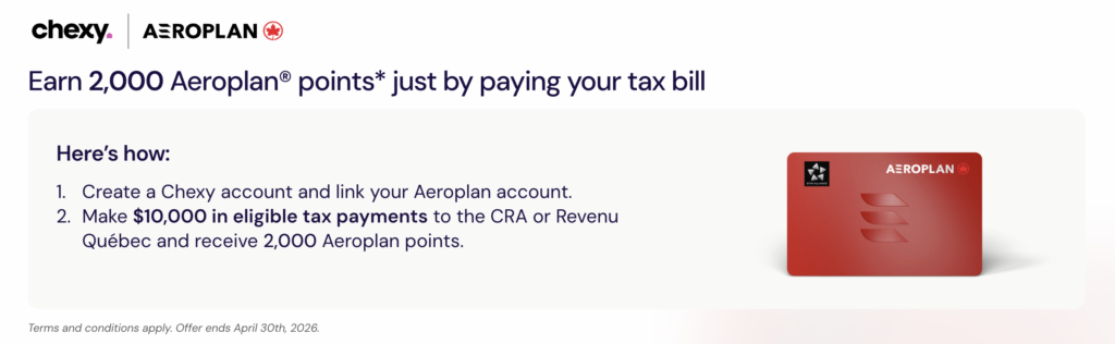 chexy et aeroplan EN