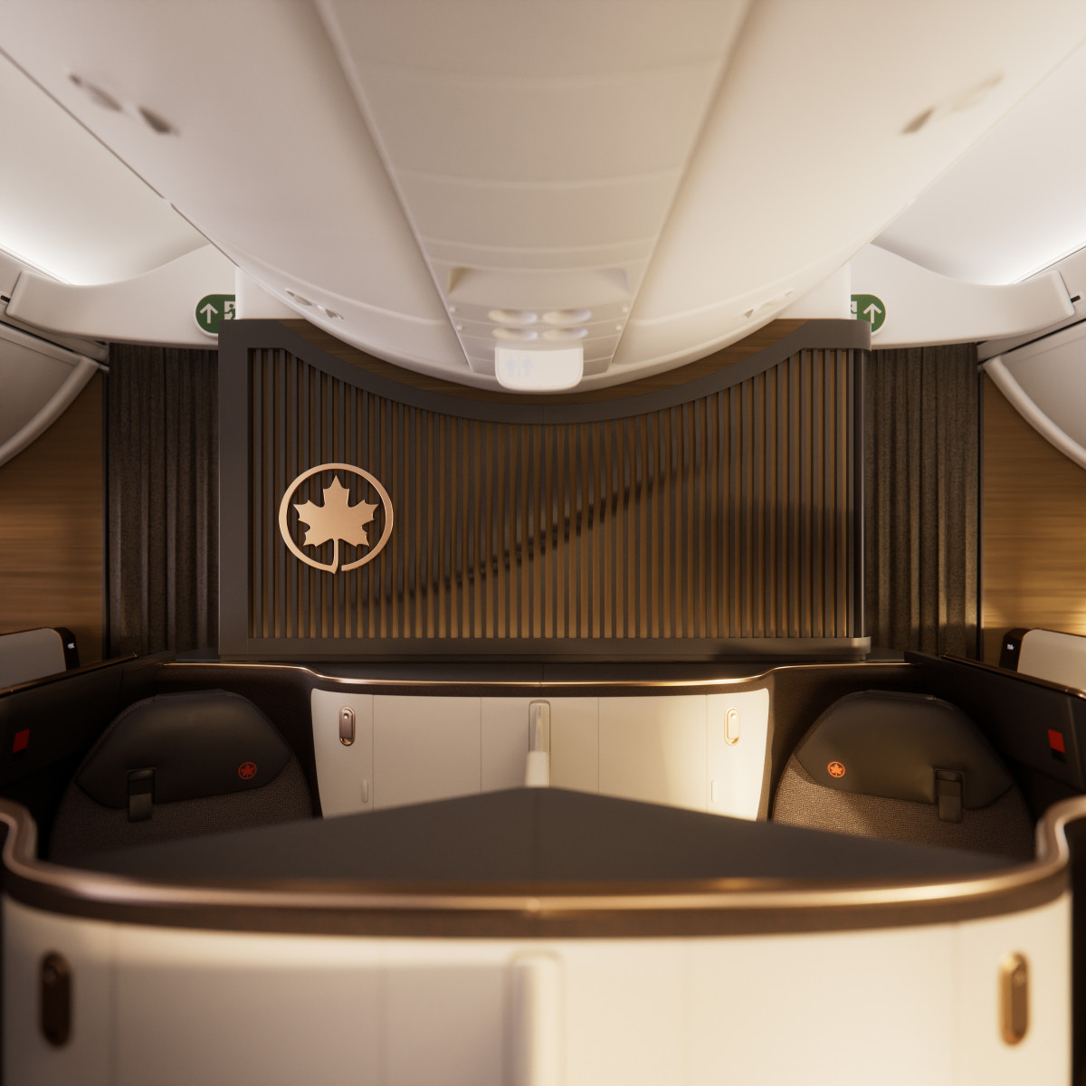 Sièges de la Classe Signature d'Air Canada à bord d'un Boeing 787-10