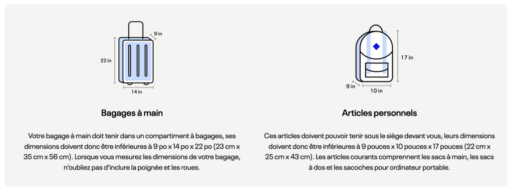United Airlines carry on baggage rules
