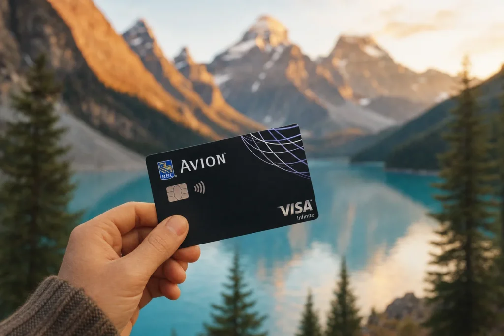 Carte Avion Visa Infinite RBC en situation voyage