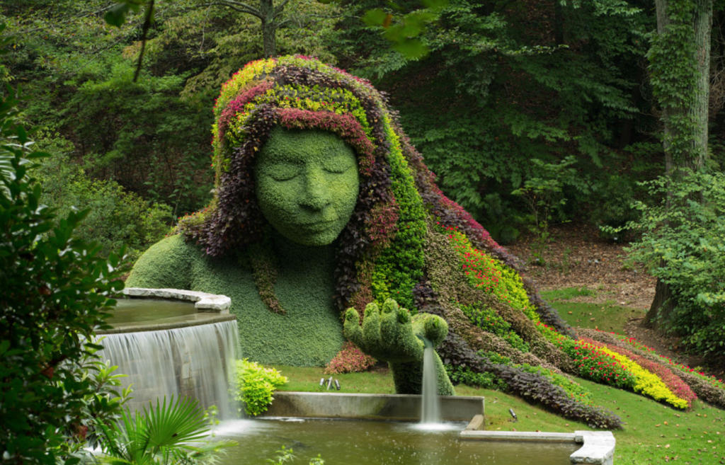 Atlanta Botanical Gardens Earth Goddess