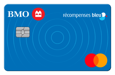 Carte Mastercard BMO Récompenses Bleu