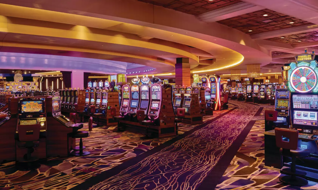 MGM Grand Detroit casino floor slot machines