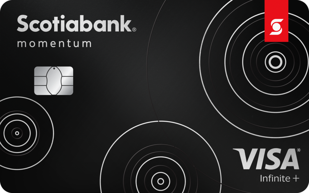 Comparison: CIBC Dividend<sup>&reg;</sup> Visa Infinite* Card vs Scotiabank Momentum<sup>&reg;</sup> VISA Infinite* Card - Momentum Infinite Plus Chip F RGB